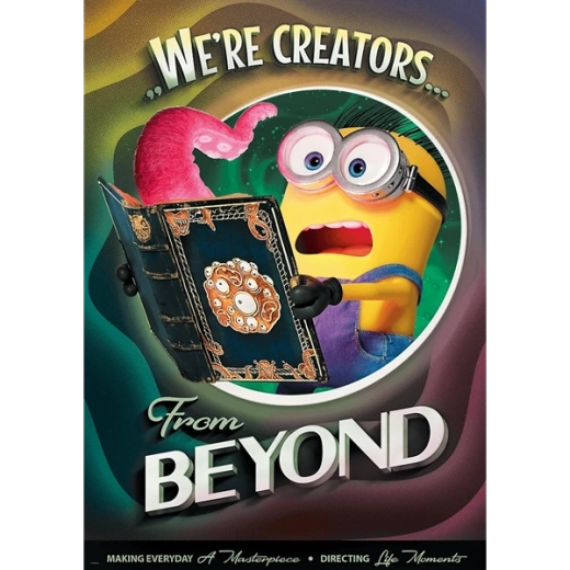 Motivo di Minions 3 in grande formato