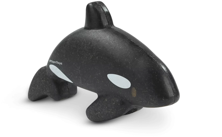 Orca in legno PlanToys - 1 pezzo