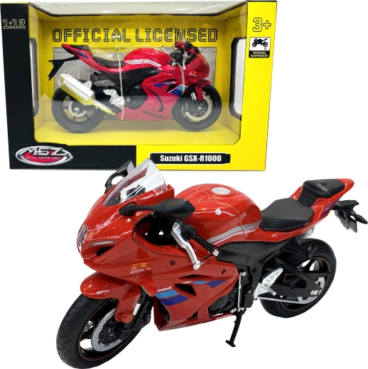 Modello in metallo di motocicletta Maisto Suzuki GSX-R1000 2006 in scala 1:12