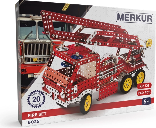 Merkur Fire set, kit di costruzione per piccoli pompieri