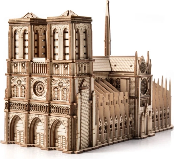 Replica dettagliata della cattedrale di Notre-Dame