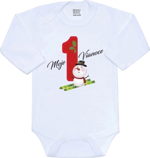Body neonato New Baby il mio primo Natale, taglia 56 (0–3 mesi)