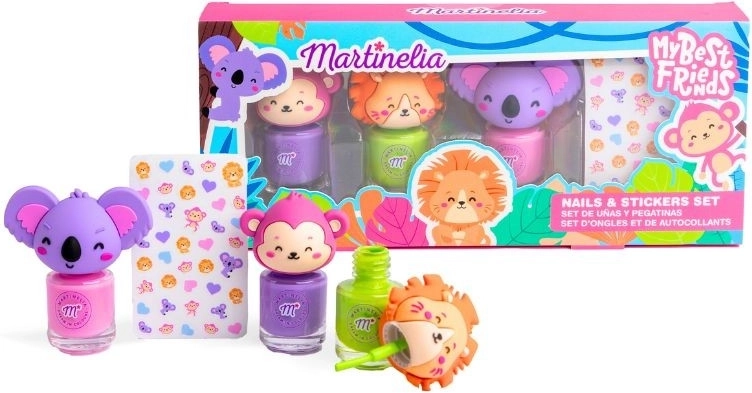 Set per unghie con adesivi My Best Friends
