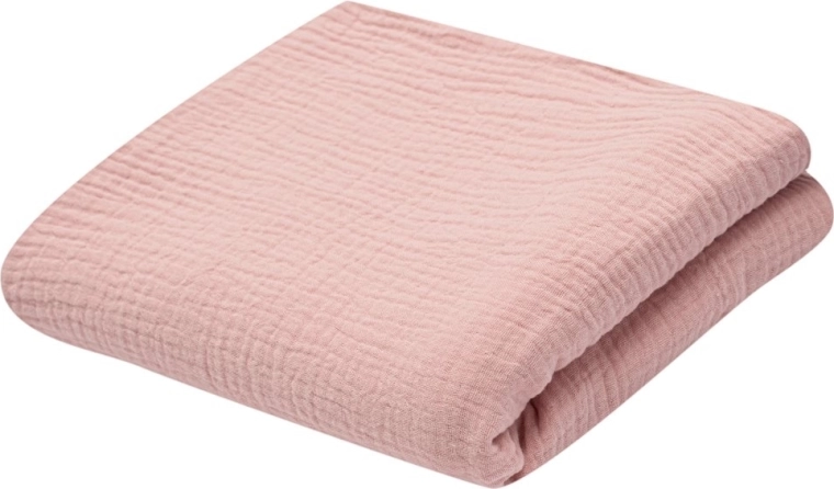 Coperta per bambini in mussola New Baby 70 × 100 cm rosa