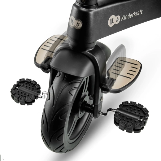 Ruote in PU senza manutenzione e dotazioni di sicurezza