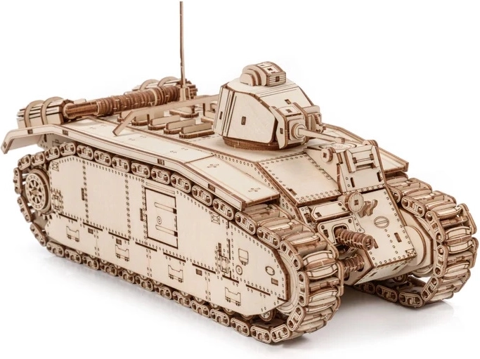 Modello dettagliato del carro armato Char B1