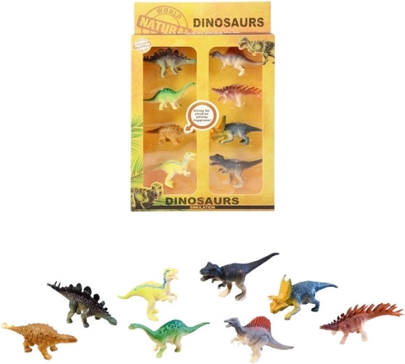 Set di dinosauri 8 pz