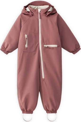 Tuta da bambino per mezza stagione Leokid Ulli Pink Clay, tg. 116 (6–7 anni)