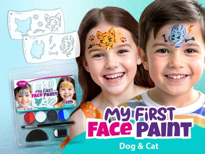 My First FacePaint trucco viso cane e gatto
