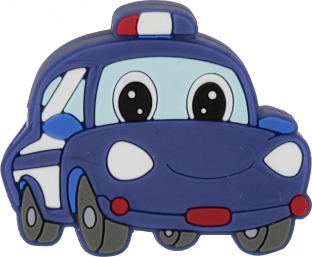 Divertente design per bambini a forma di auto della polizia