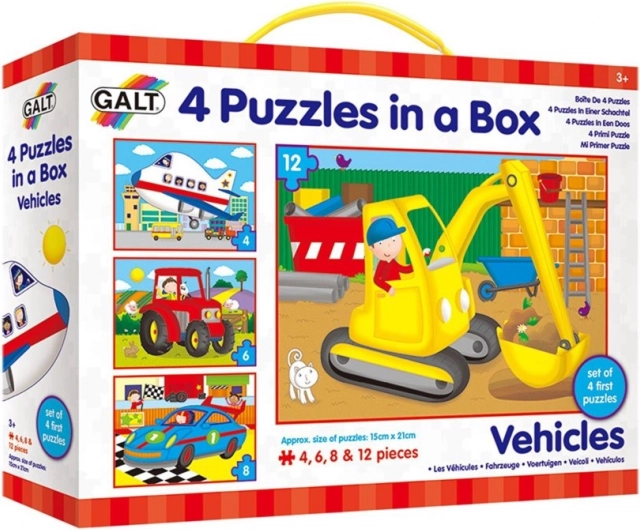 Puzzle Veicoli Progressivo per Bambini