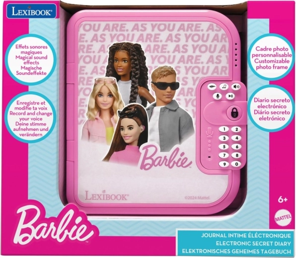 Diario segreto elettronico BARBIE di Lexibook