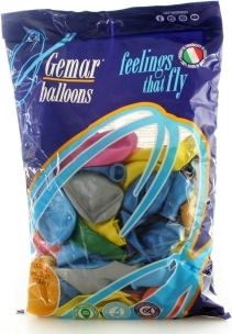 Palloncini Metallici Multicolori Gemar