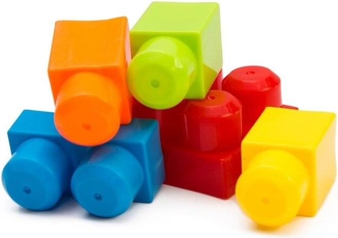 9 mattoncini per costruzioni creative