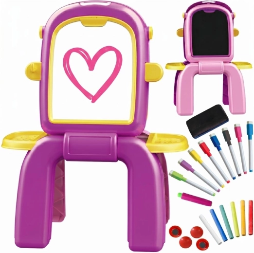 Lavagna da disegno bifacciale Woopie 2 in 1
