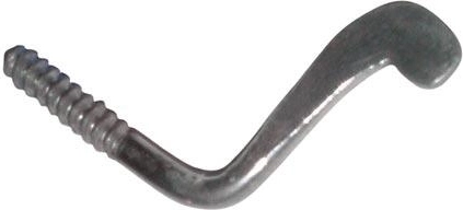 Gancio girevole in acciaio 30 mm, lucido (20 pz)