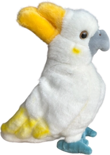 Cacatua di peluche 25 cm