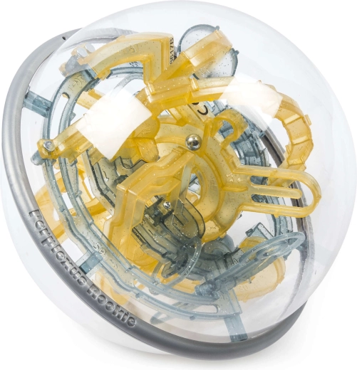 Sfera trasparente con percorso interno