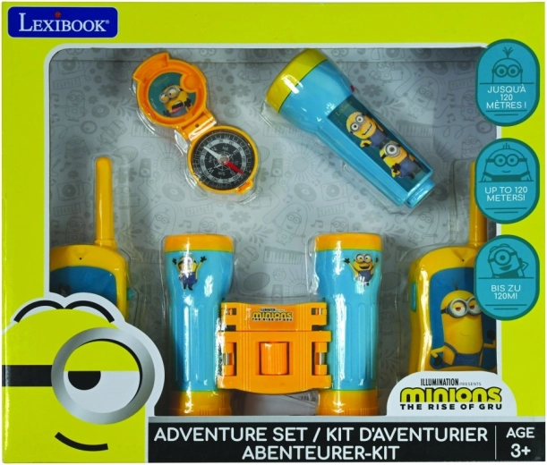 Set avventura con walkie-talkie Minions