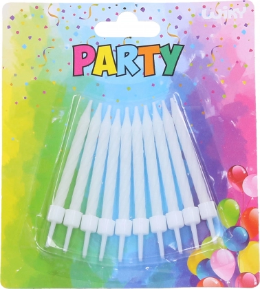 Candele al fosforo con supporti