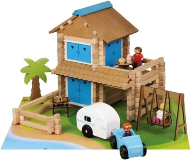 Costruzioni in legno Jeujura – Casa vacanze (185 pezzi)
