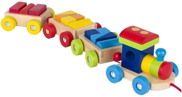 Trenino in legno per bambini Orlando Goki