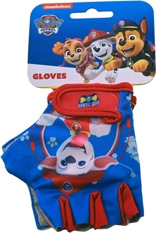 Guanti da ciclismo senza dita Paw Patrol per bambini