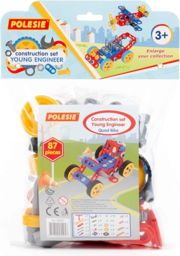 Set da 87 pezzi per costruzioni senza fine