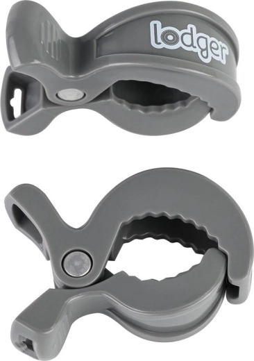 Lodger clip per fascia Swaddle Clip Carbon (2 pz)