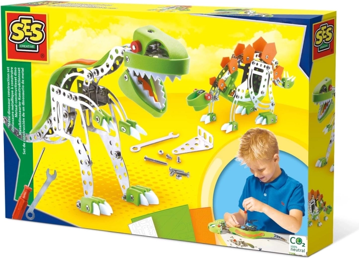 Due modelli di dinosauro da assemblare