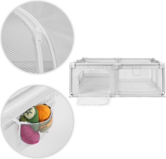 Ingresso pratico con zip e tasca