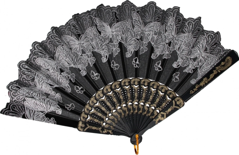 Eleganti motivi di farfalle e dettagli scintillanti