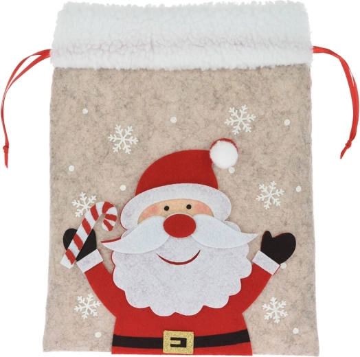 Morbido feltro e bordo soffice per un look festivo