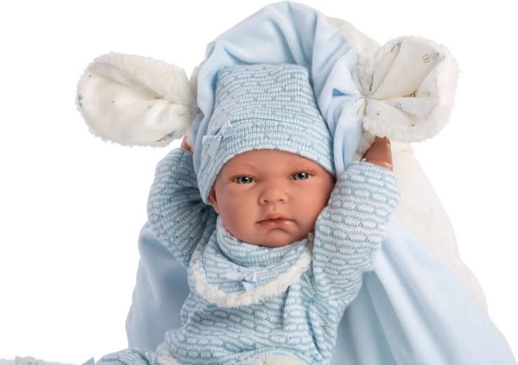 Doudou e cuscinetto come base d’appoggio