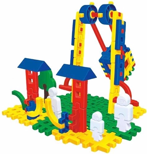 Set di costruzioni a blocchi Luna park