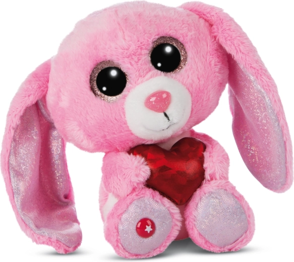 NICI Glubschis coniglietto di peluche Hearty Kay 15 cm Green