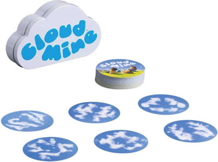 Piatnik Cloud Mine gioco da tavolo in scatola di latta