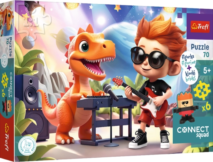 Puzzle 70 pezzi Connect Joe TREFL