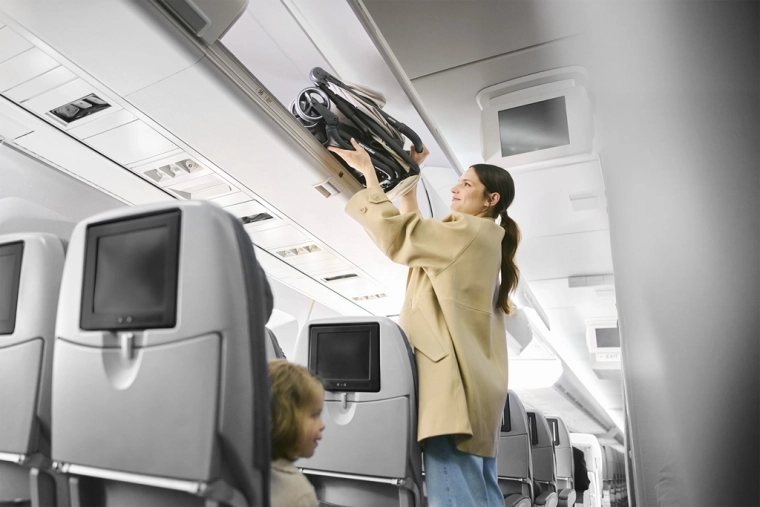 Chiusura automatica alle dimensioni di un bagaglio a mano