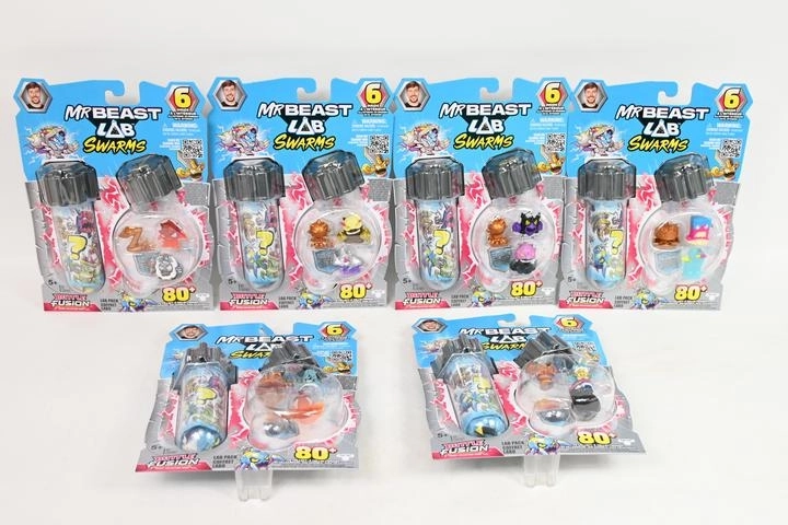 Cobi MrBeast Lab Swarms serie 4 multipack da collezione (6 confezioni)
