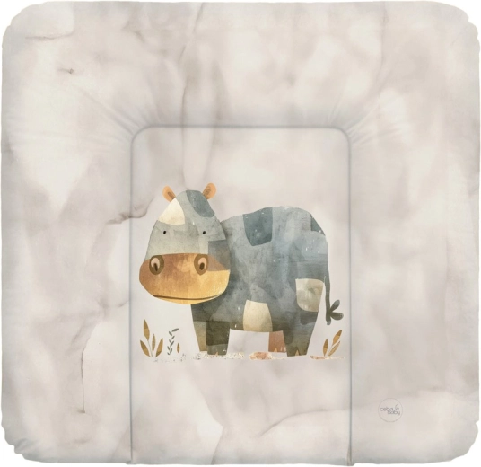 Ceba Baby fasciatoio morbido Basic Cosy Hippo 75 × 72 cm