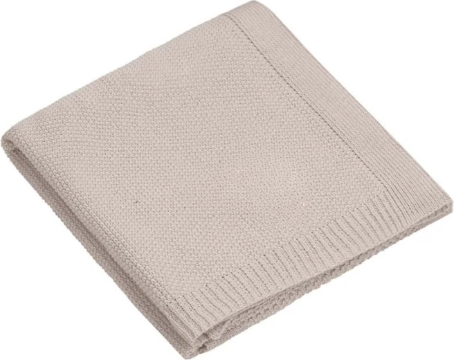 Coperta in merino NANNA Abaco beige