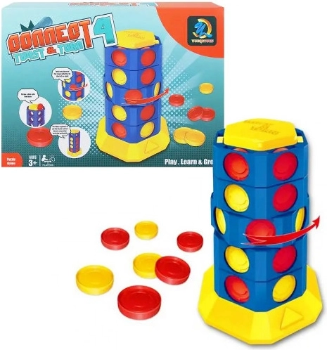 Gioco logico Forza 4 – puzzle in scatola