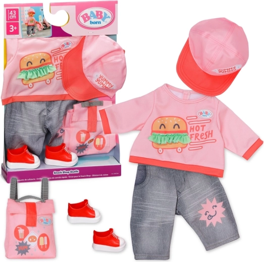 BABY born outfit Snack Shop per bambola 43 cm