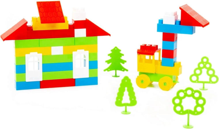 Gioco creativo con veicoli mobili