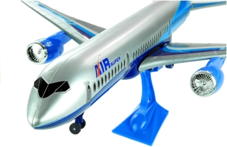 Aspetto realistico di un aereo passeggeri