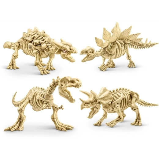 Assembla il dinosauro con occhi luminosi