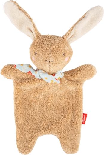 Sigikid comforter in cotone coniglietto marrone 25 cm