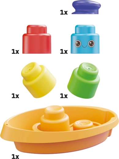 Momy Soft cubi morbidi con barchetta