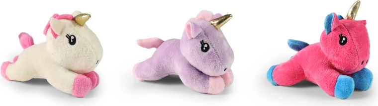 Unicorno di peluche da coccolare